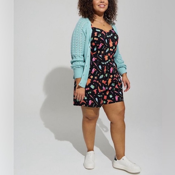 Torrid Harry Potter Stretch Challis Romper Size 00 - Picture 2 of 13